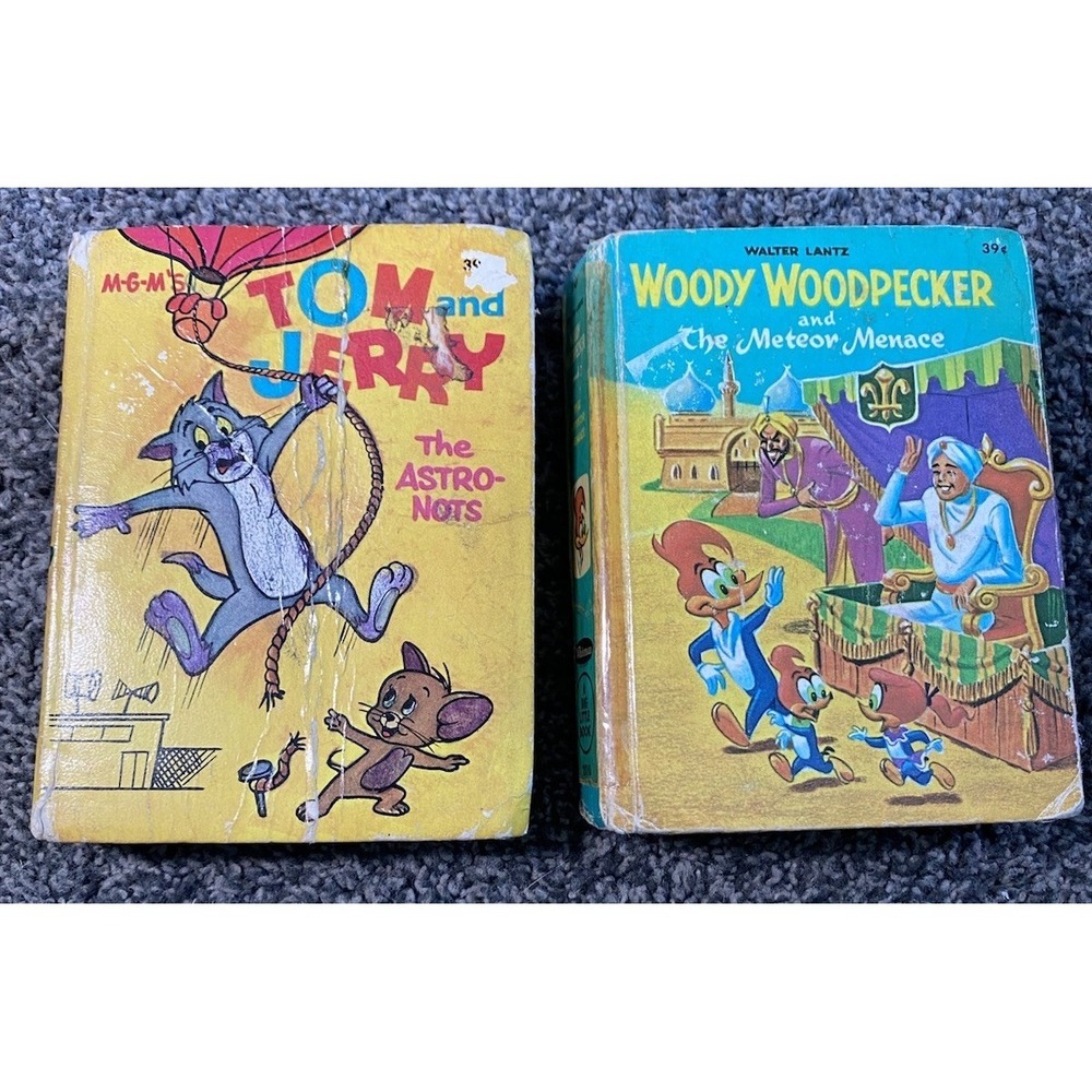 Tom and Jerry The Astro-Nots 1969 Big Little Book Whitman MGM Vintage 60s